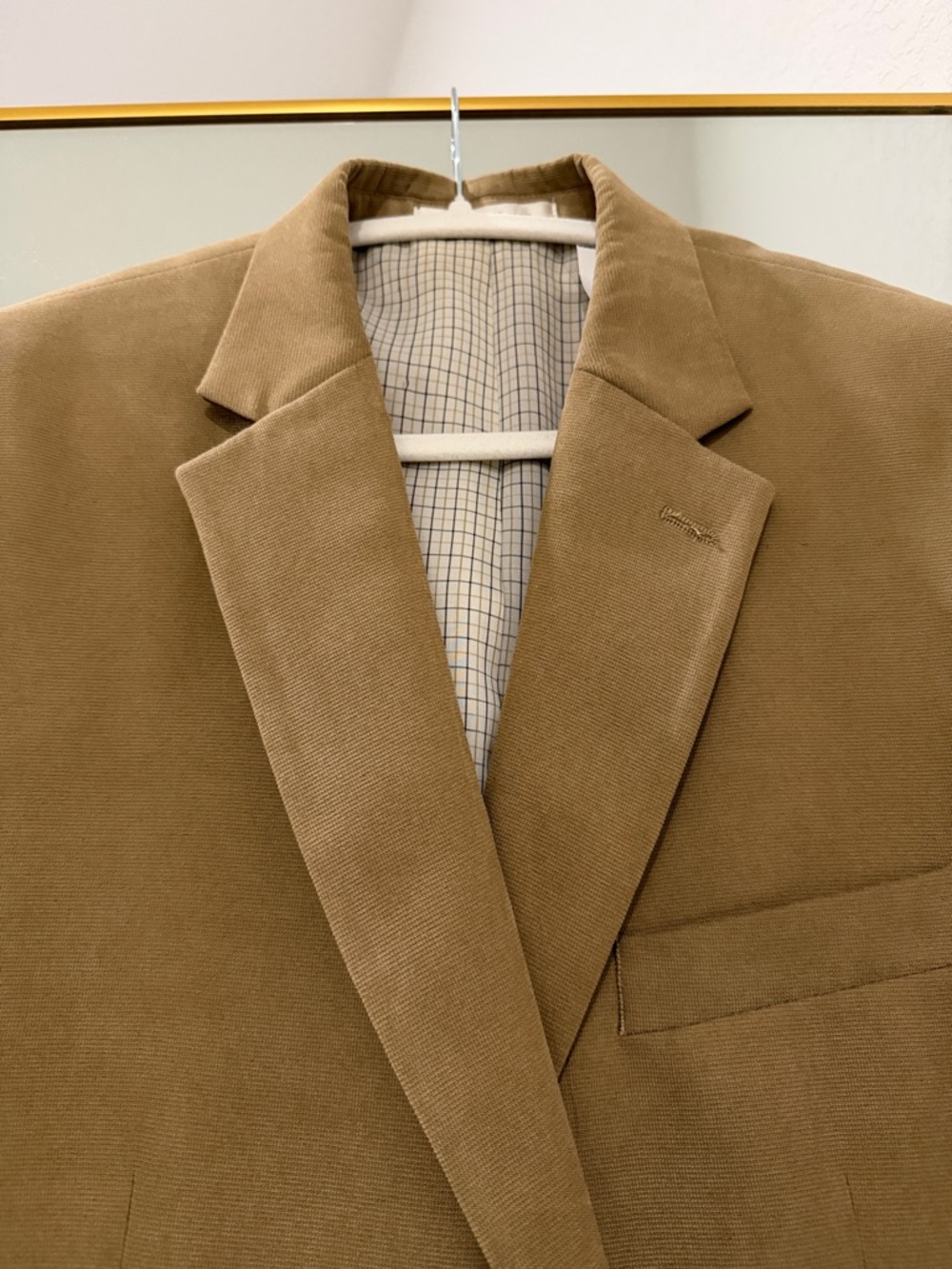 Lauren Ralph Lauren Men's Tan/Camel Blazer Sport Coat - Size 44S - Like New